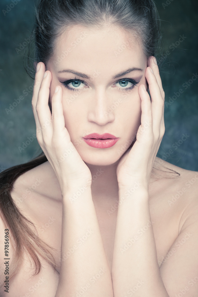 woman beauty face woman beauty face