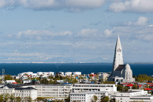 Reykjavik Iceland capital view cityscape