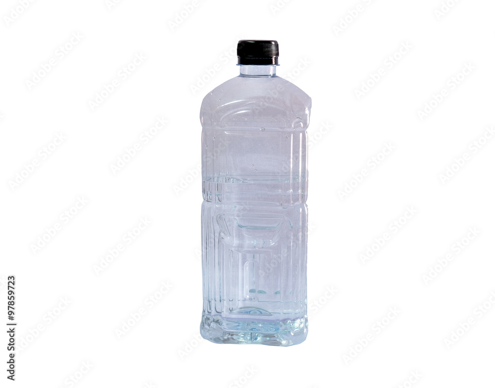 water bottle with black cap water bottle with black cap