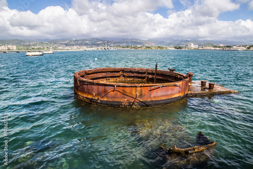 U.S.S. Arizona Memorial in Pearl Harbor HI photo