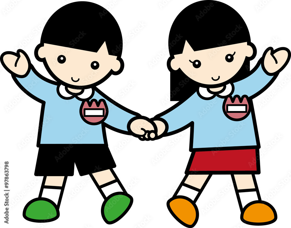 幼稚園児たち 幼稚園児たち