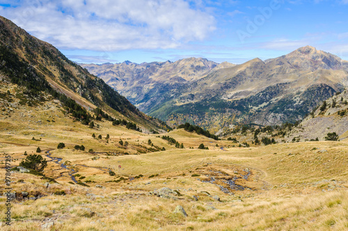 in the Valley of Estanyo River, Andorra