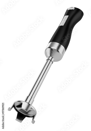 immersion blender isolated on white background