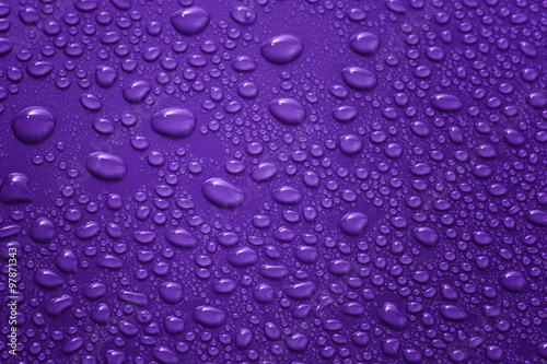 water dops background purple