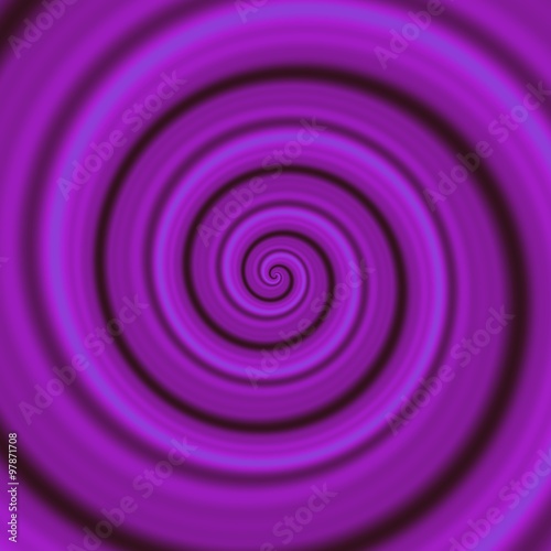 Psychedelic Wind Spiral. Digital abstract image with a psychedelic rotated spiral 