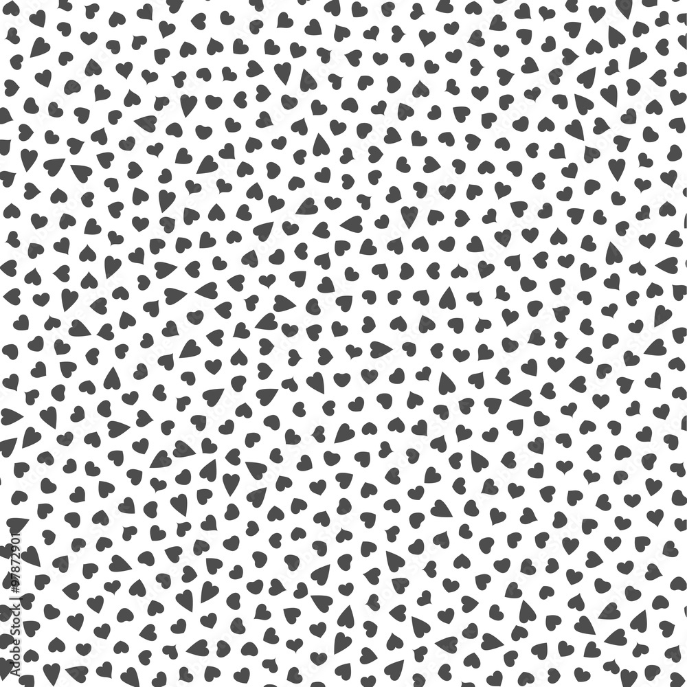 Valentines Day black and white Hearts Background Valentines Day black and white Hearts Background