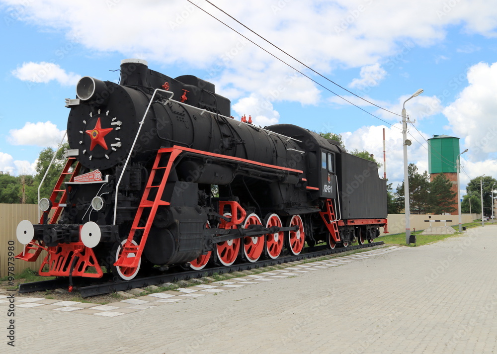 Obraz premium Паровоз Л3451