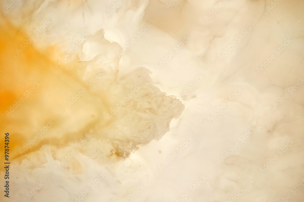 Fototapeta premium Slighty blurred lightened slices marble