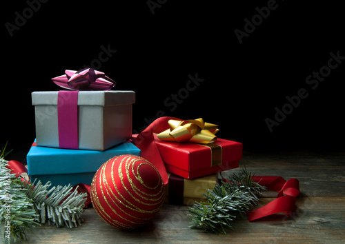 Christmas gifts and decorat...