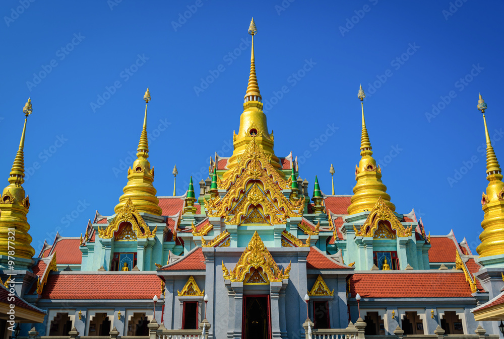 Beautiful Thai Temple in Huahin, Thailand