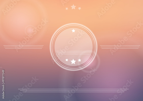 Abstract vector blurry background