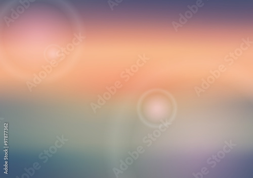 Abstract vector blurry background