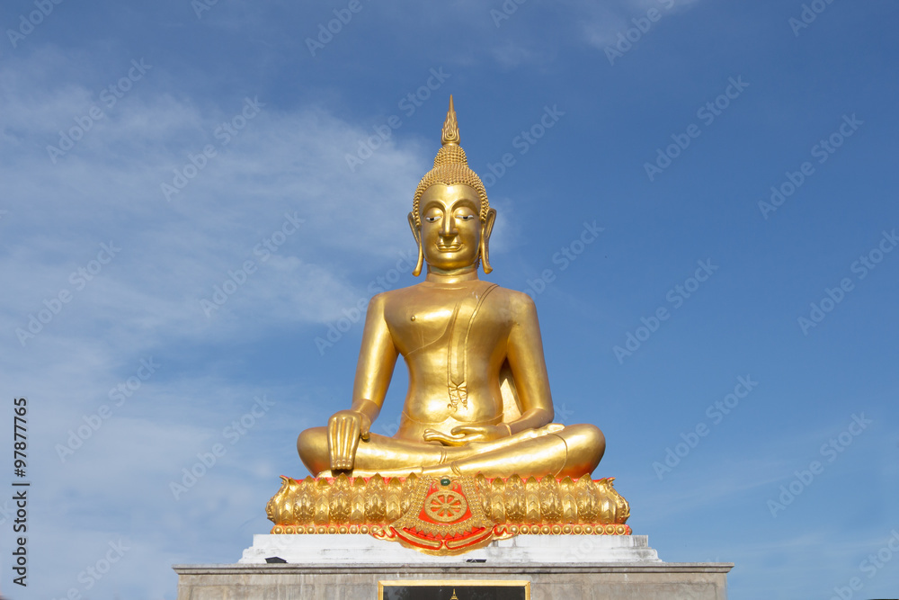 Golden budha image