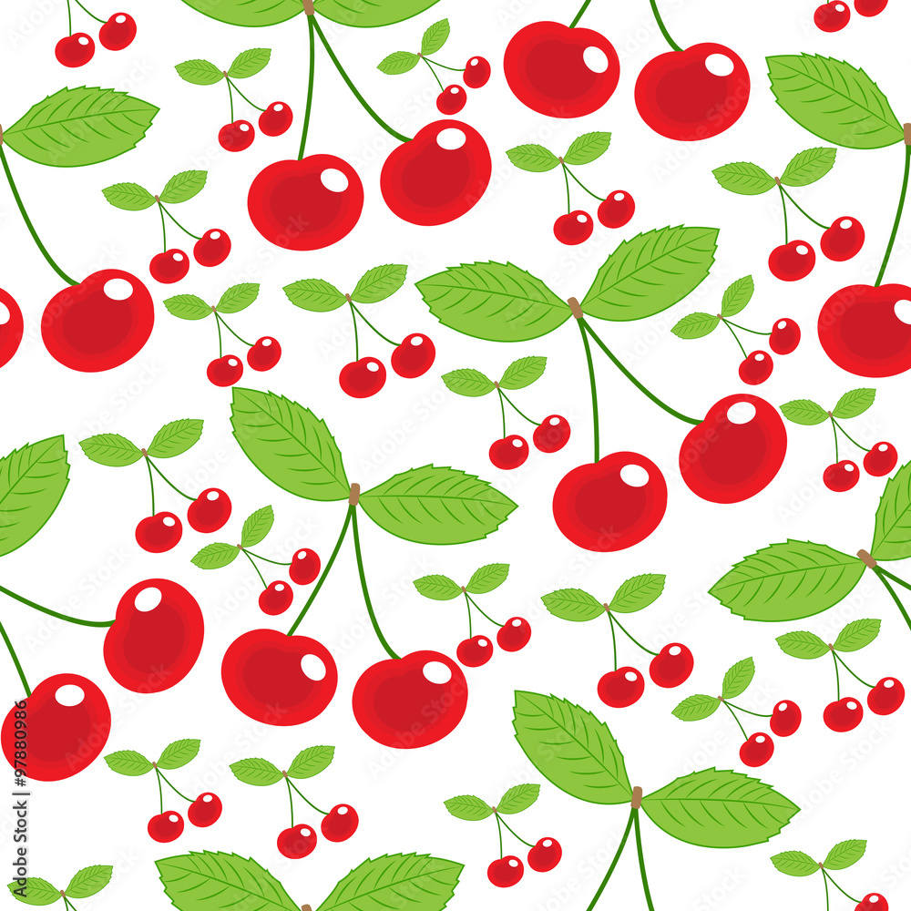Cherry seamless pattern Cherry seamless pattern