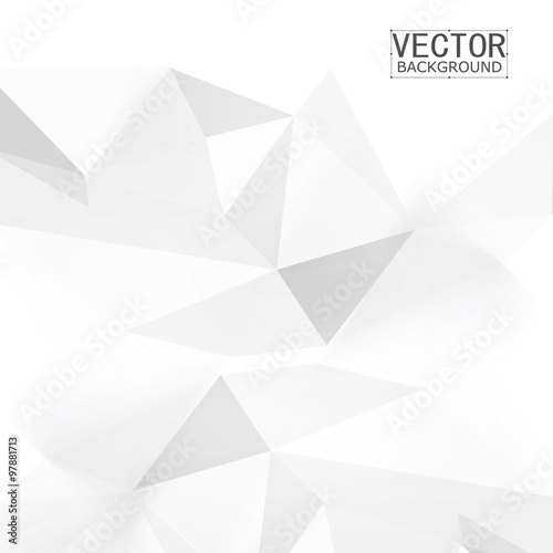 Vector background abstract polygon triangle. 