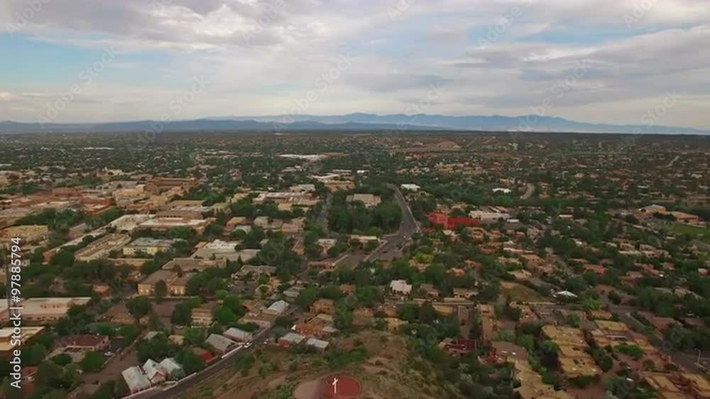 Aerial New Mexico Santa Fe
Aerial video of downtown Santa Fe during the day. Aerial New Mexico Santa Fe
Aerial video of downtown Santa Fe during the day.