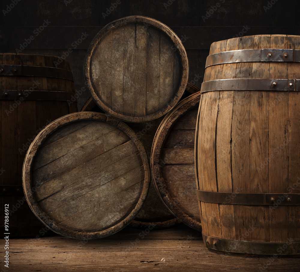 background of barrel