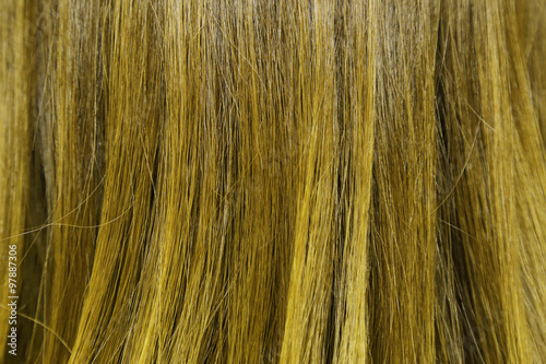 background of yellow hair color