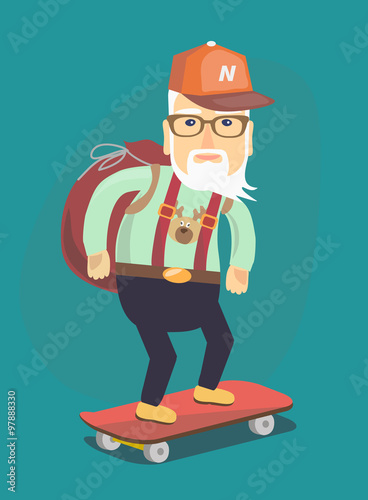 Stylish Santa Claus