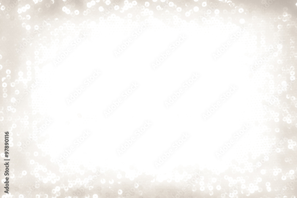 Christmas sparkling silver background with white space on the middle Christmas sparkling silver background with white space on the middle