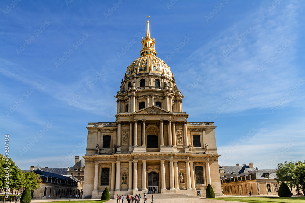 National Residence of Invalids - museums and monuments in Paris.