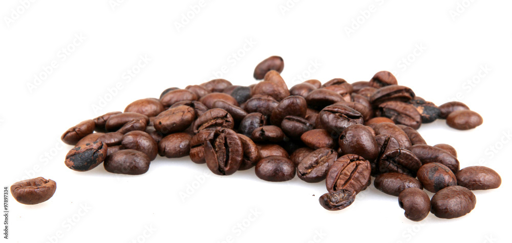 Coffee Beans isolated on white Coffee Beans isolated on white