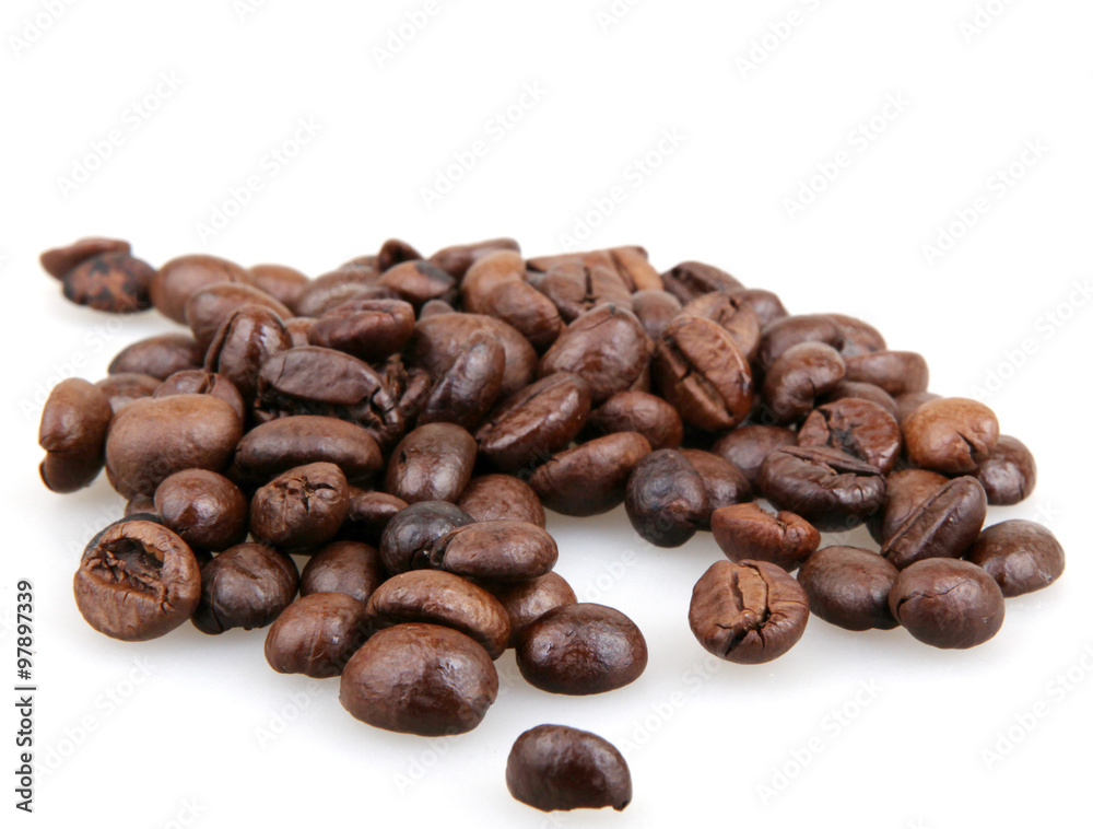 Coffee Beans isolated on white Coffee Beans isolated on white