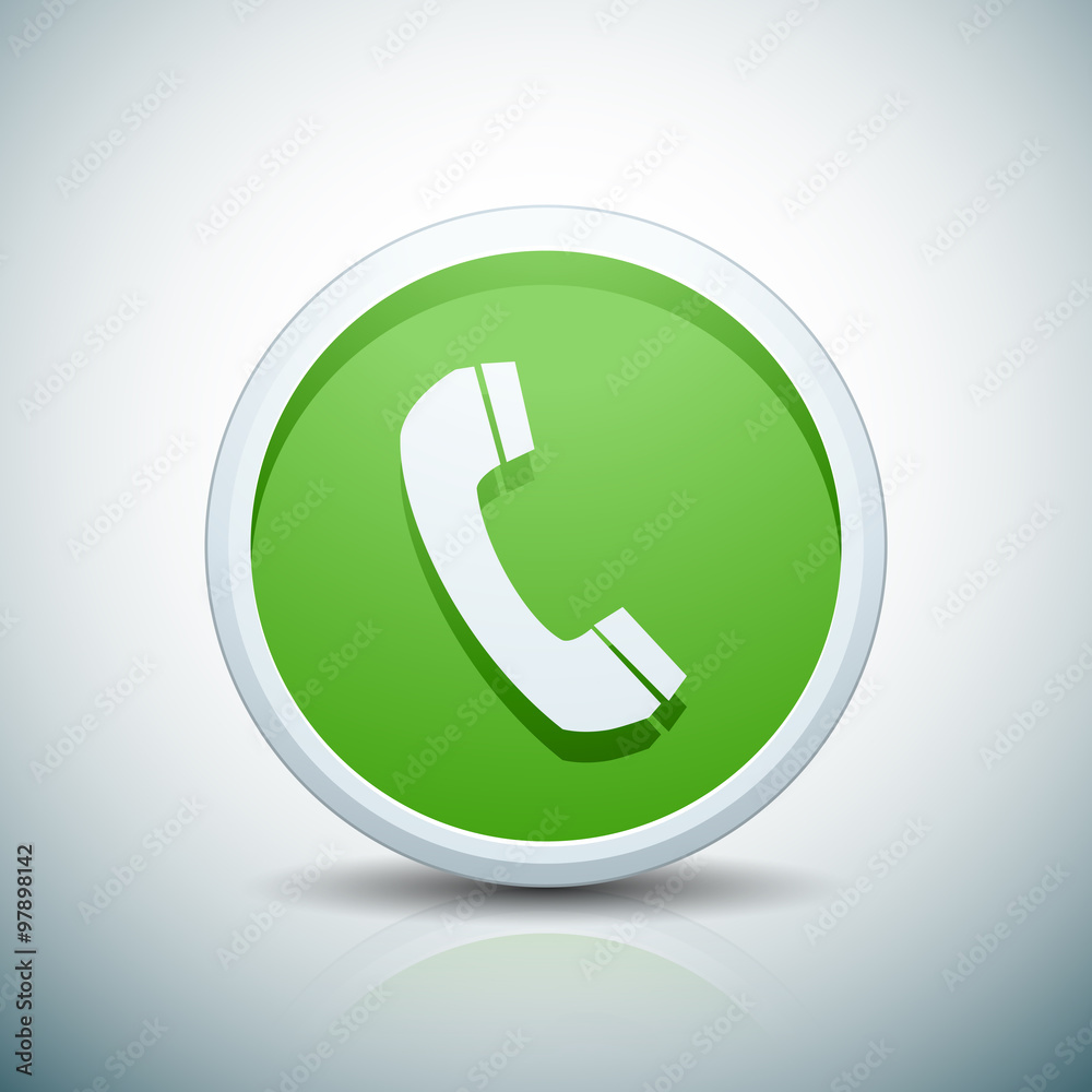Phone call button