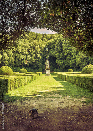 The Leonini Gardens, Tuscany photo