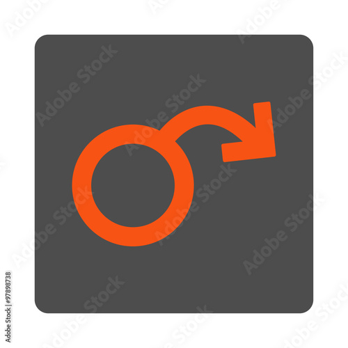 Impotence Rounded Square Button photo