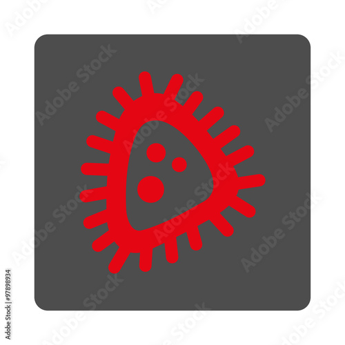 Micro Parasite Rounded Square Button