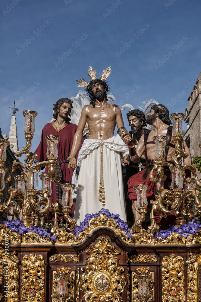 Jesús despojado de sus Vestiduras, semana santa de Sevilla