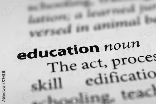 Bild auf Leinwand Education