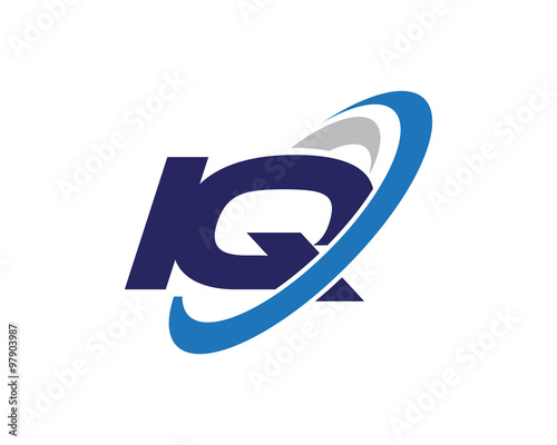IQ Letter Swoosh Quantum Logo Free Download IQ Letter Swoosh Quantum Logo - GFXLoad
