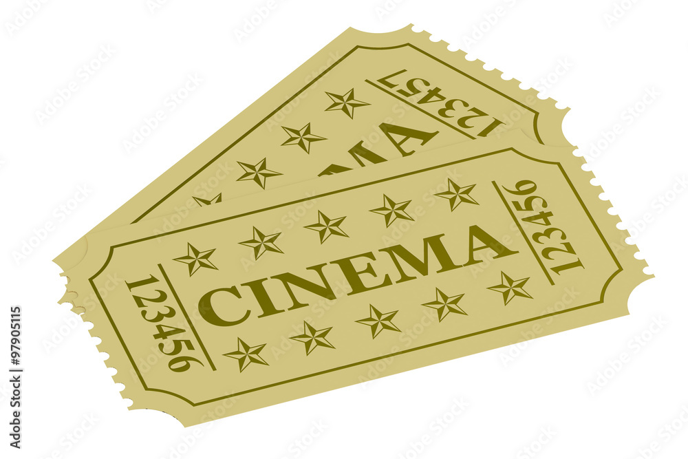 two cinema tickets two cinema tickets
