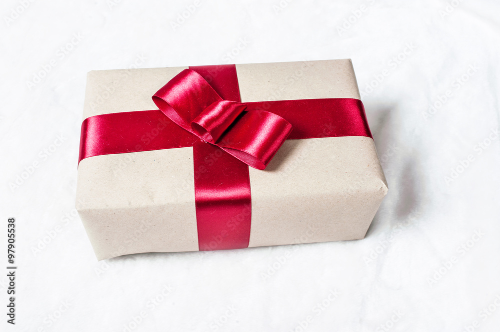 Gift into box Gift into box