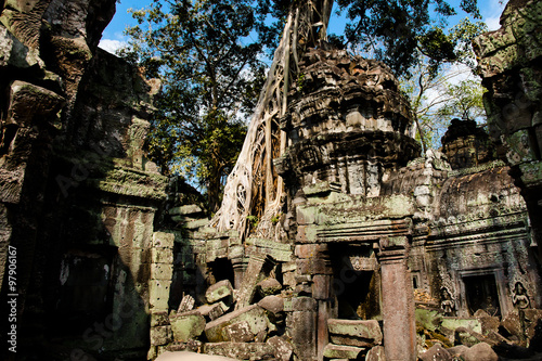 Quadro su tela Angkor Thom Ruins - Cambodia
