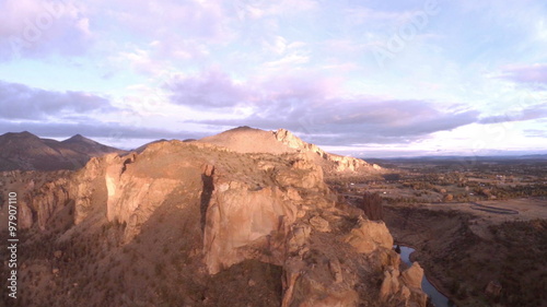 Aerial Oregon Smith Rock State Park
Aerial video of Smith Rock State park in Oregon. photo