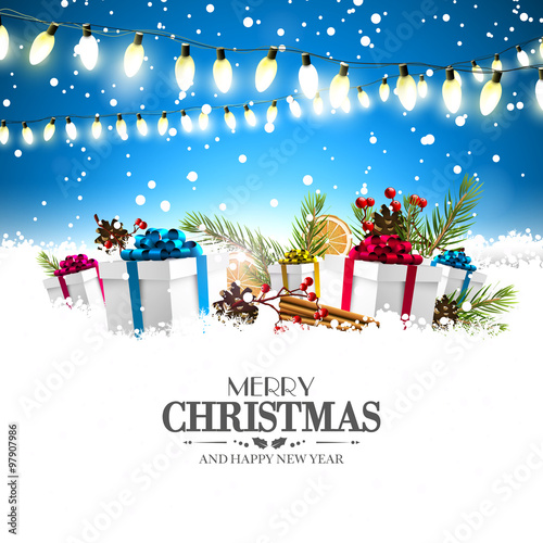 Christmas greeting card