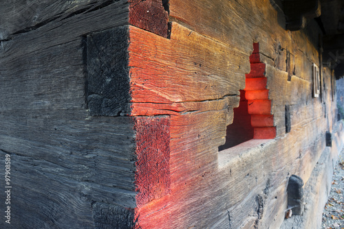 Unique wooden churches photo