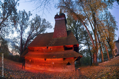 Unique wooden churches photo