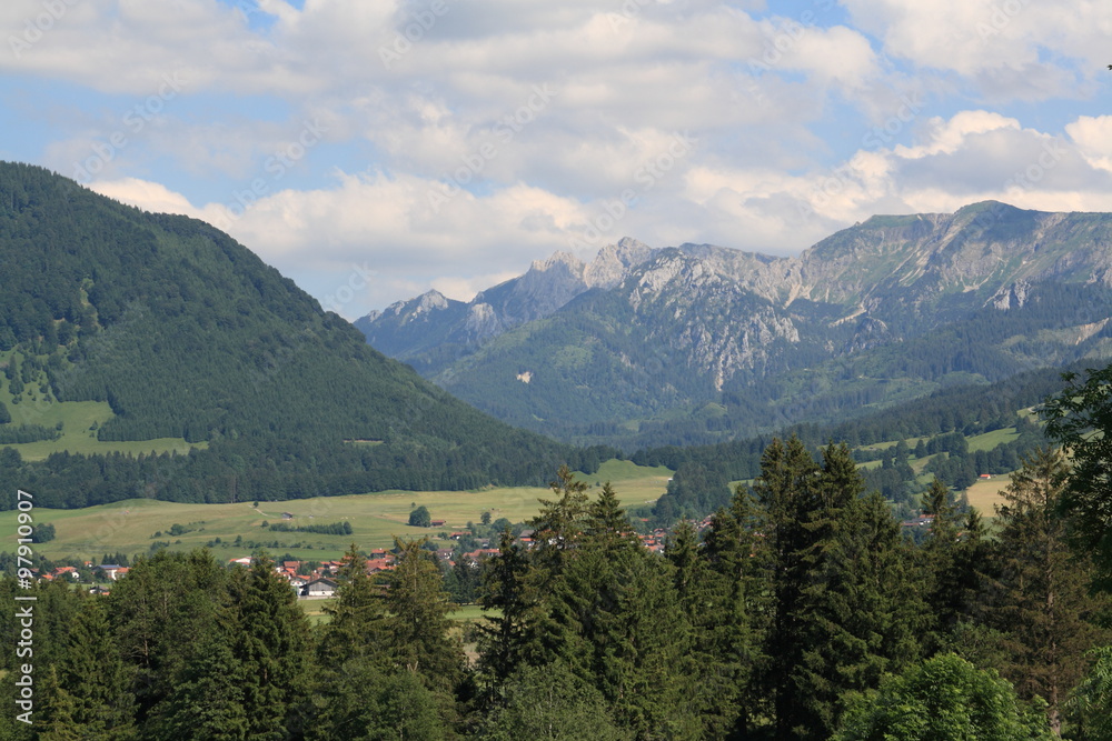 Alp views in Germany, 2009