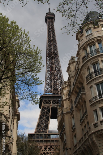 Paris, France, Eiffel, year 2010