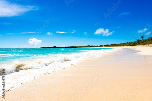 Sea, beach, seascape. Okinawa, Japan. © dreamsky