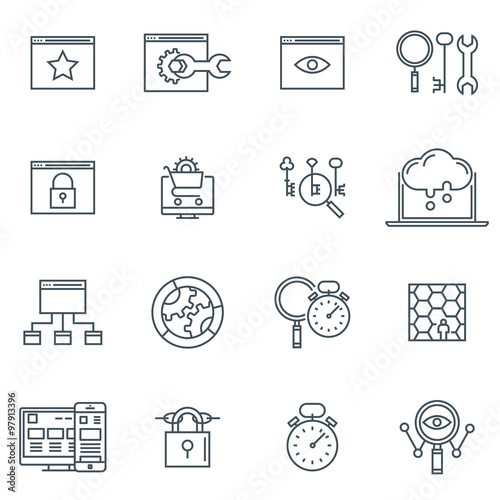 Search engine optimisation icon