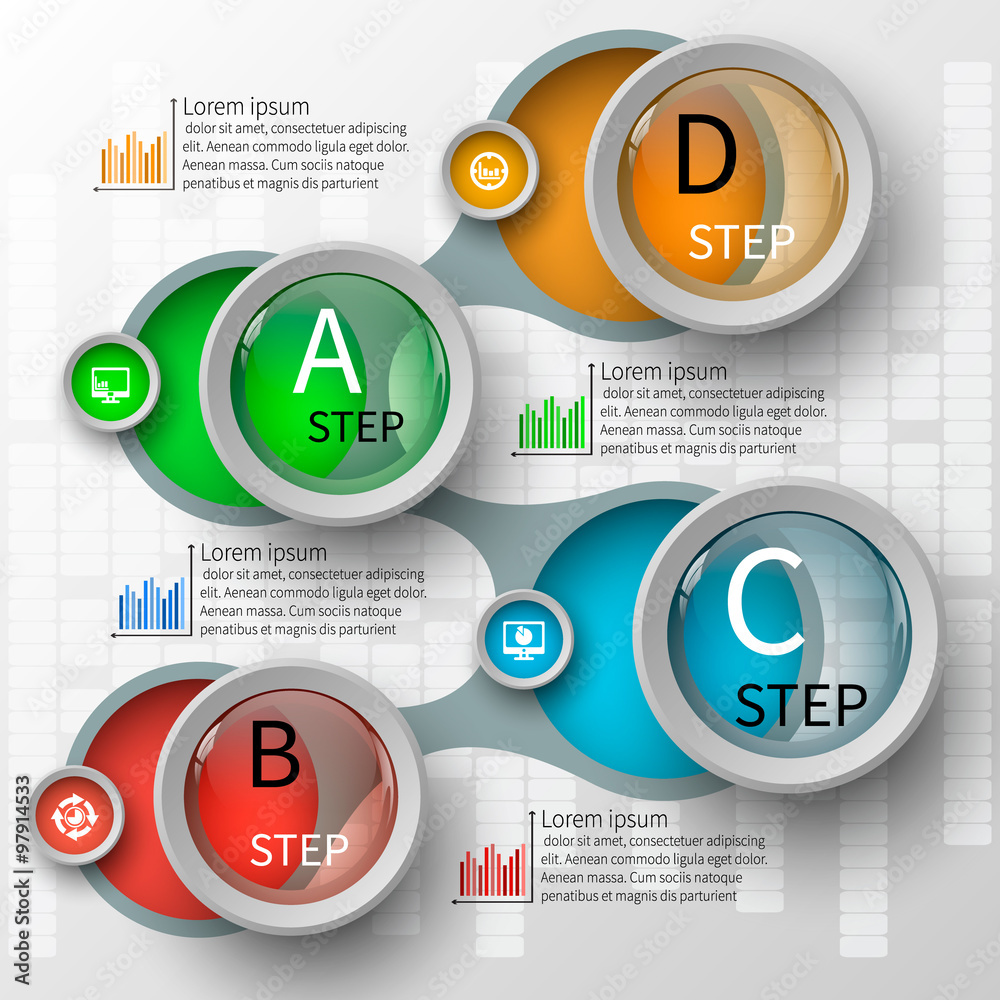 Abstract 3D Paper Infographics Abstract 3D Paper Infographics
