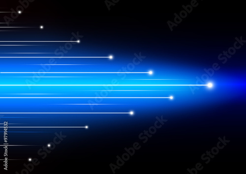 Abstract technology background for fiber optic