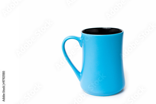 A blue cup classic design
