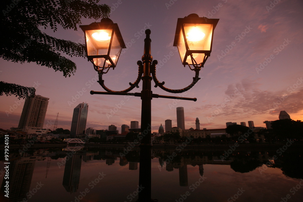ASIA SINGAPORE CITY DOWN TOWN