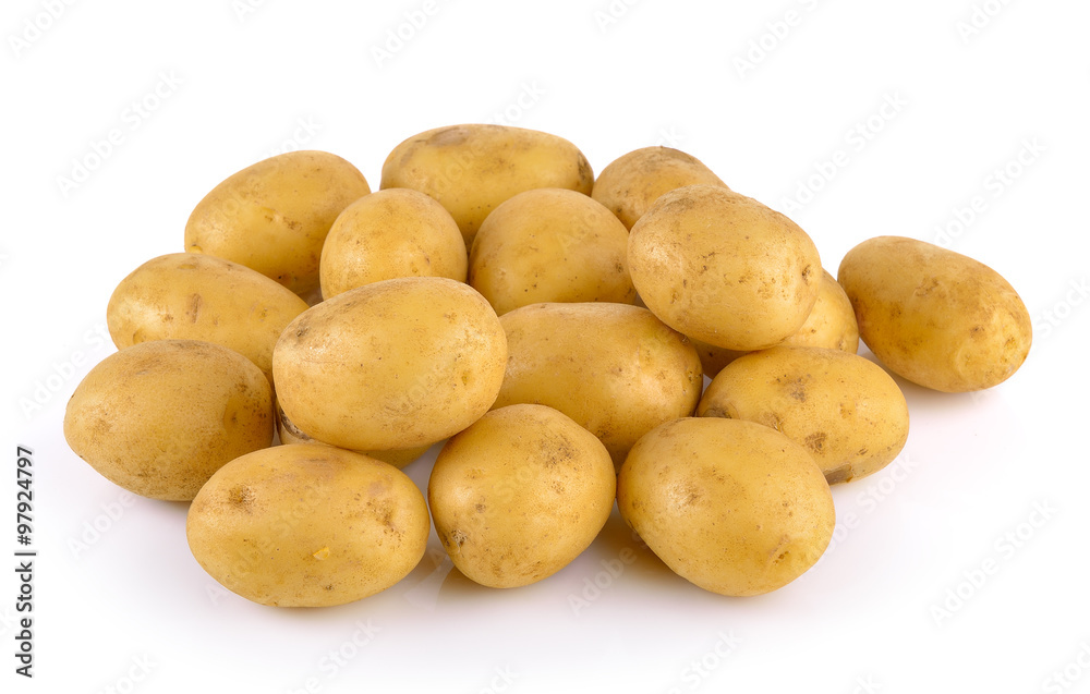 potato isolated on white background potato isolated on white background